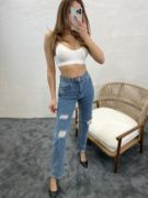 6025 KOT PANTOLON-MAVİ resmi